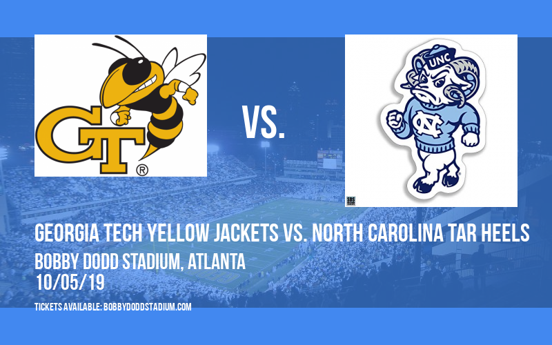 Georgia Tech Yellow Jackets vs. North Carolina Tar Heels at Bobby Dodd Stadium tickets Georgia Tech Yellow Jackets vs. North Carolina Tar Heels at Bobby Dodd Stadium