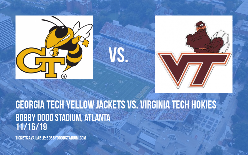 Georgia Tech Yellow Jackets vs. Virginia Tech Hokies at Bobby Dodd Stadium tickets Georgia Tech Yellow Jackets vs. Virginia Tech Hokies at Bobby Dodd Stadium