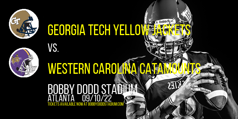 Georgia Tech Yellow Jackets vs. Western Carolina Catamounts at Bobby Dodd Stadium tickets Georgia Tech Yellow Jackets vs. Western Carolina Catamounts at Bobby Dodd Stadium